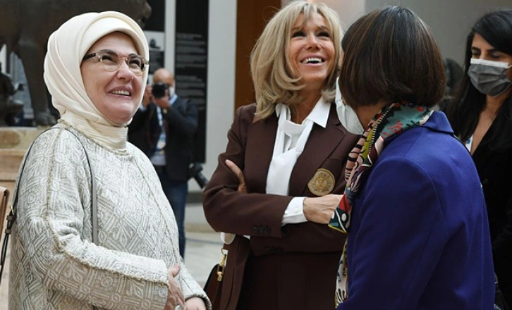 Emine Erdoğan, Roma’da Kapitolin Müzesi’ni ziyaret etti