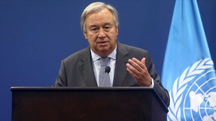 Guterres, BM Güvenlik Konseyinden Suriye'ye insani yardımların birlikte sene henüz uzatılmasını istedi