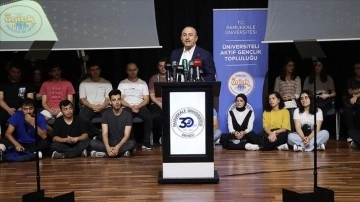 Dışişleri Bakanı Çavuşoğlu: Kıbrıs Türkünü arkalamak düşüncesince oraya hâlâ aşkın çelim göndereceğiz