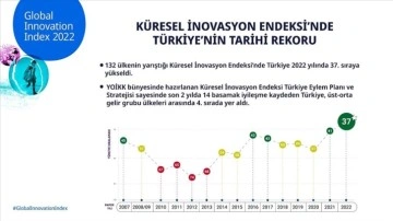 Küresel İnovasyon Endeksi’nde Türkiye'den zamanı rekor